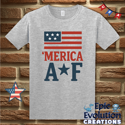 T-Shirt S / Sport Grey Funny 4th of July Shirt for Men and Women Epic Evolution Creations