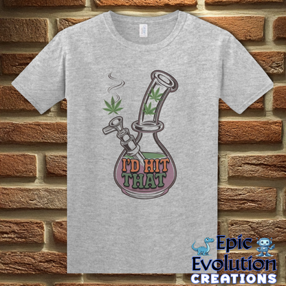 T-Shirt S / Sport Grey Funny Cannabis Shirt 420 Lifestyle Shirt Epic Evolution Creations
