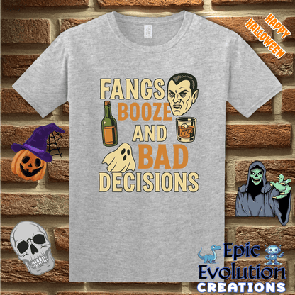 T-Shirt S / Sport Grey Funny Halloween T-Shirt for Women and Men Epic Evolution Creations