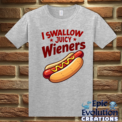 T-Shirt S / Sport Grey Funny Hot Dog Lover Shirt Epic Evolution Creations