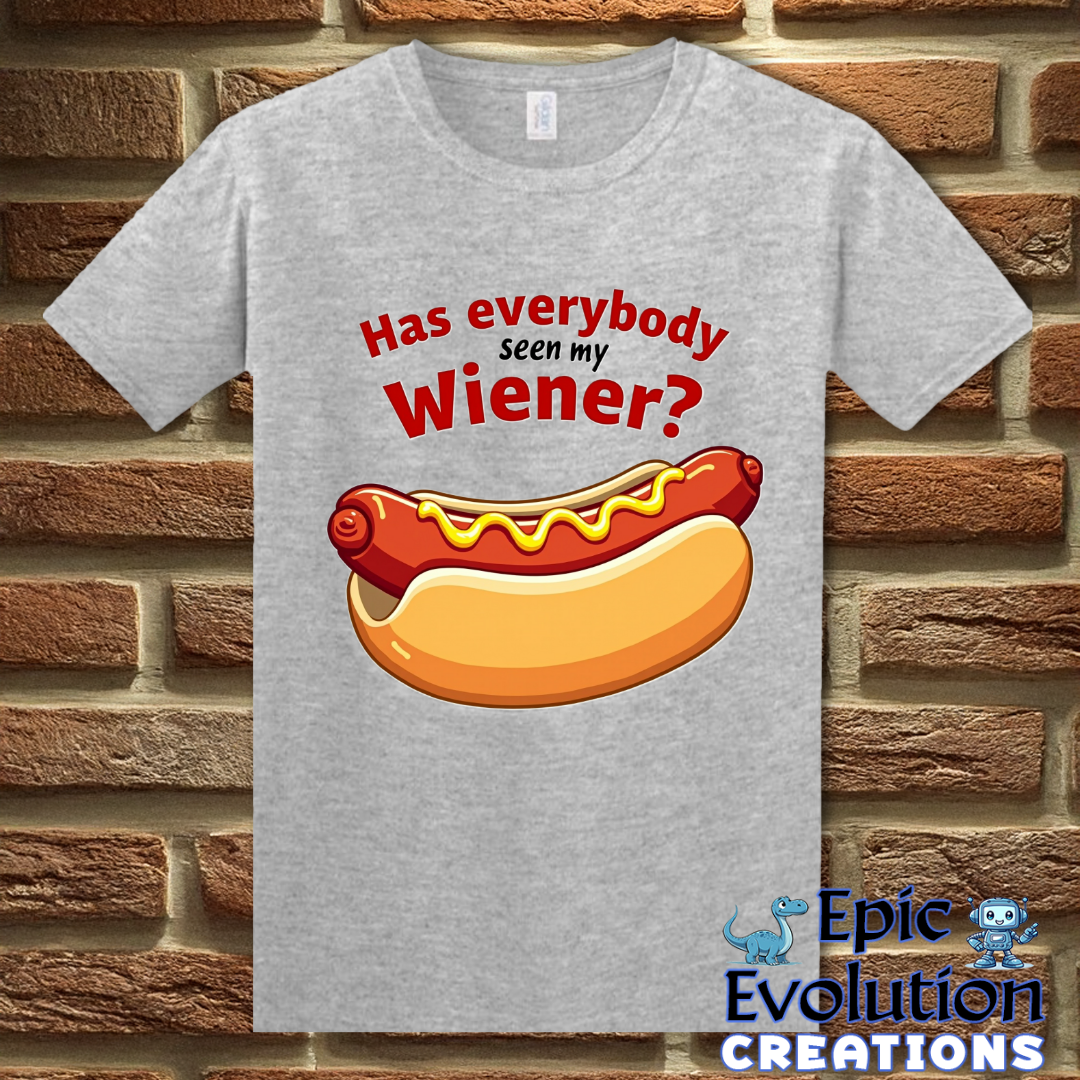 T-Shirt S / Sport Grey Funny Hot Dog T Shirt Epic Evolution Creations