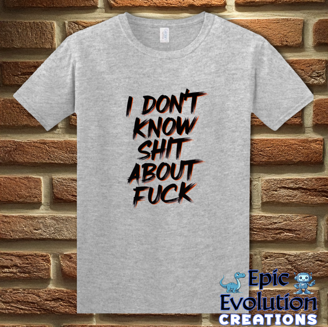 T-Shirt S / Sport Grey Funny Sarcastic T Shirt for Adults Epic Evolution Creations