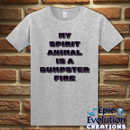 T-Shirt S / Sport Grey Funny Self-Awareness T Shirt Epic Evolution Creations