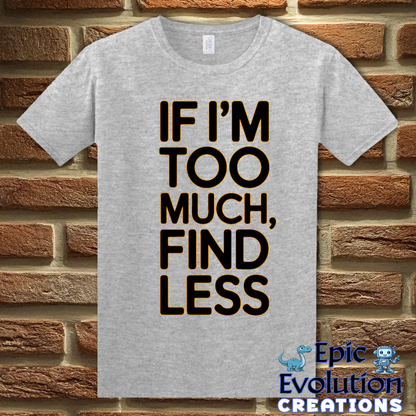 T-Shirt S / Sport Grey Funny Self-expression T Shirt Epic Evolution Creations