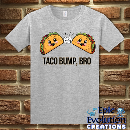 T-Shirt S / Sport Grey Funny Taco T Shirt for Taco Lovers Epic Evolution Creations