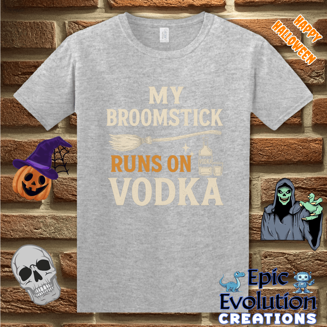 T-Shirt S / Sport Grey 🔮 Funny Witch Halloween T-Shirt Epic Evolution Creations