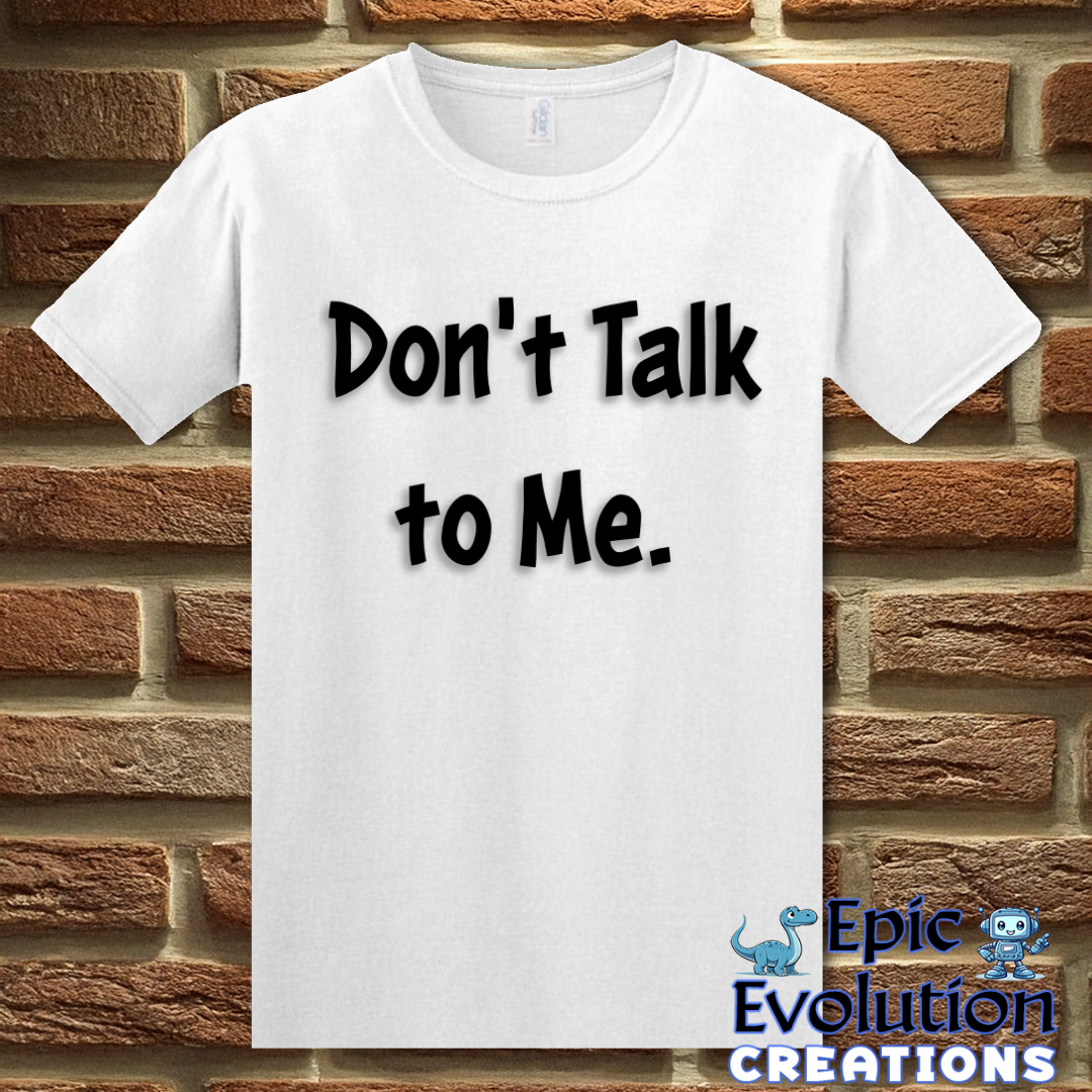 T-Shirt S / White Funny Antisocial T Shirt Epic Evolution Creations