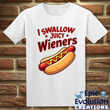 T-Shirt S / White Funny Hot Dog Lover Shirt Epic Evolution Creations