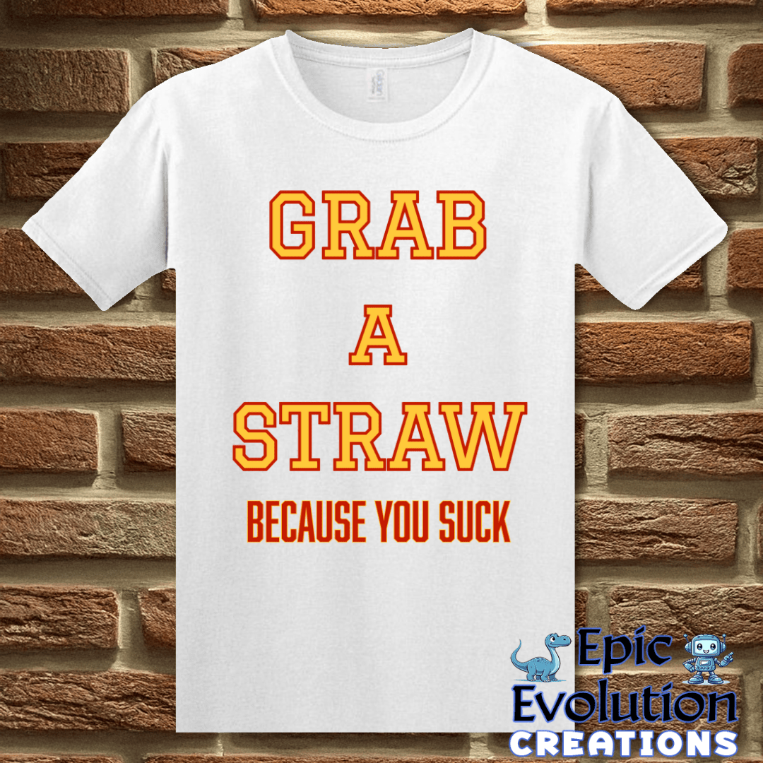 T-Shirt S / White Funny Insult T Shirt Epic Evolution Creations