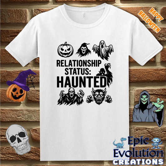 T-Shirt S / White Funny Scary Halloween T-Shirt for Women and Men Epic Evolution Creations
