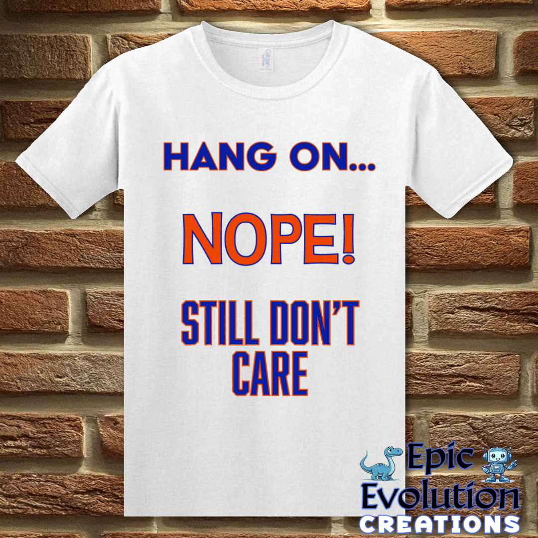 T-Shirt S / White Funny Self-Awareness Shirt Epic Evolution Creations