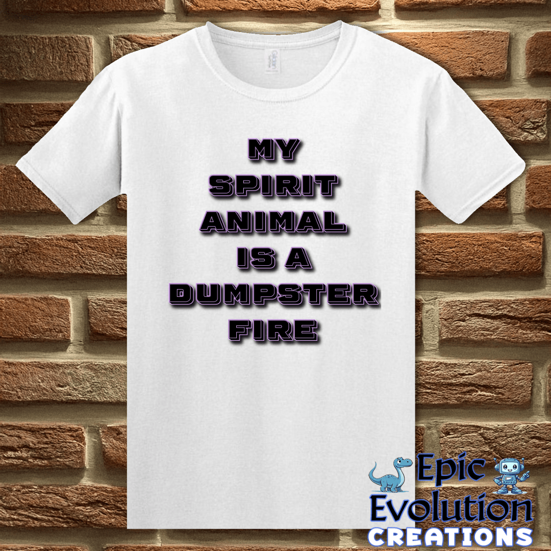 T-Shirt S / White Funny Self-Awareness T Shirt Epic Evolution Creations