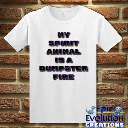 T-Shirt S / White Funny Self-Awareness T Shirt Epic Evolution Creations