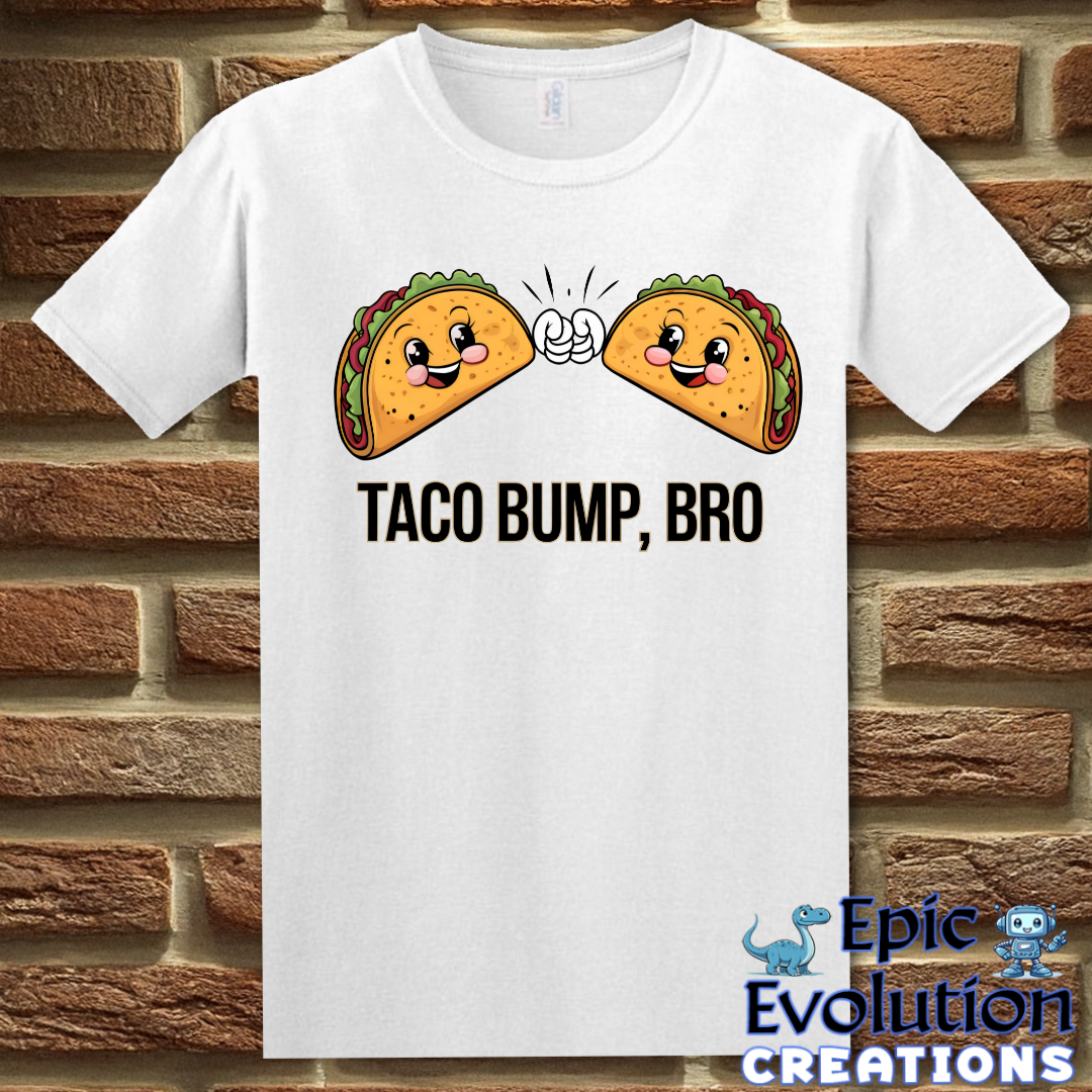 T-Shirt S / White Funny Taco T Shirt for Taco Lovers Epic Evolution Creations