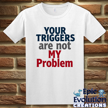 T-Shirt S / White Sarcastic Social T-Shirt Epic Evolution Creations