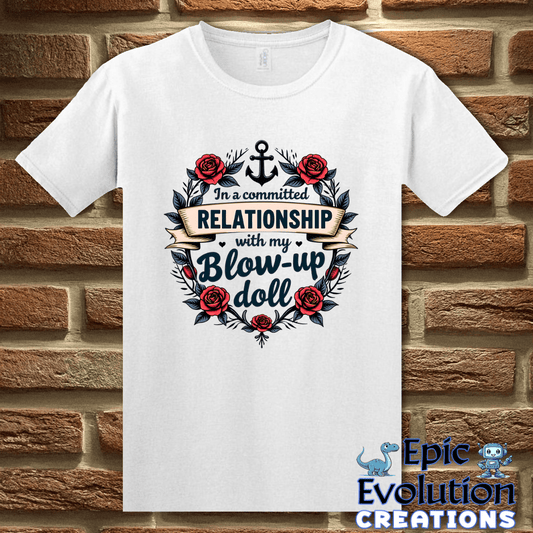 T-Shirt S / White Valentine's Day Inappropriate T Shirt Epic Evolution Creations