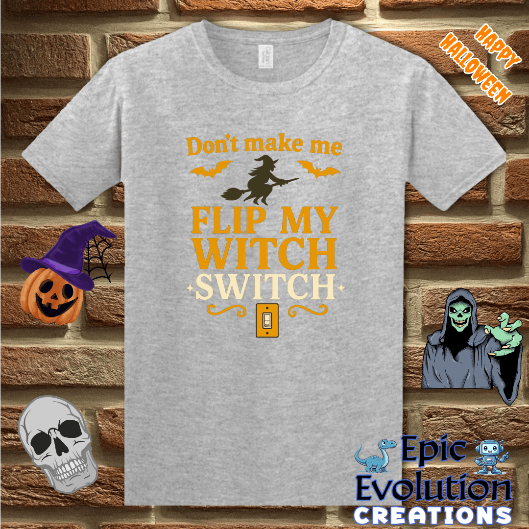 T-Shirt Sport Grey / S 🧙Funny Halloween Witch T-Shirt for Women Epic Evolution Creations