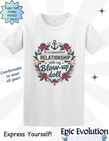 T-Shirt Valentine's Day Inappropriate T Shirt Epic Evolution Creations