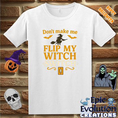T-Shirt White / S 🧙Funny Halloween Witch T-Shirt for Women Epic Evolution Creations